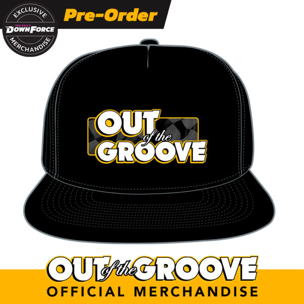 Out of the Groove x Driven Snapback Hat Front View