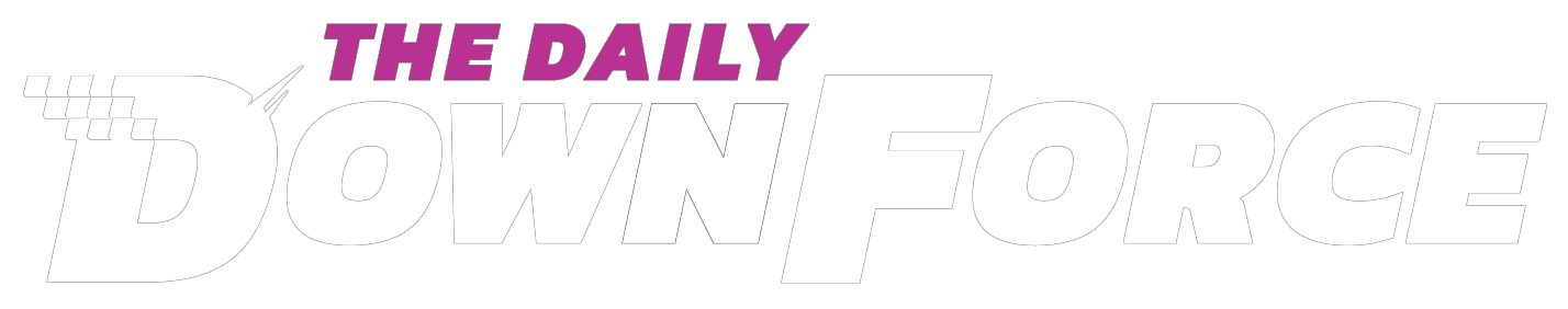 The Daily Downforce Horizontal Logo
