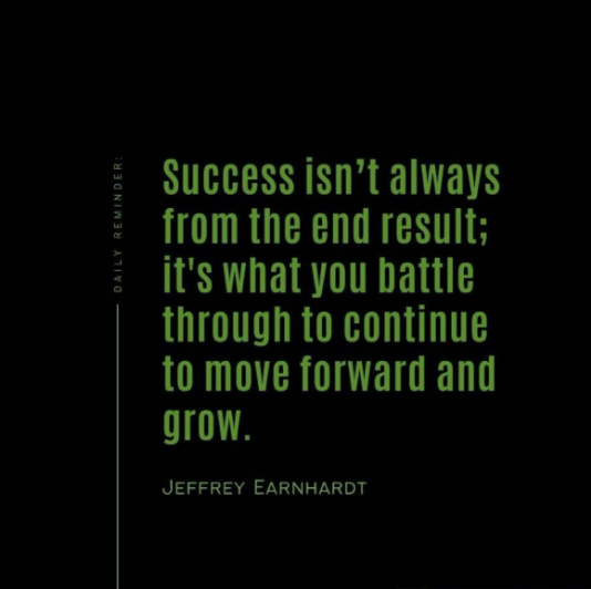 From the Impact Without Limits social media: Success isn't always from the end result; it's what you battle through to continue to move forward and grow.