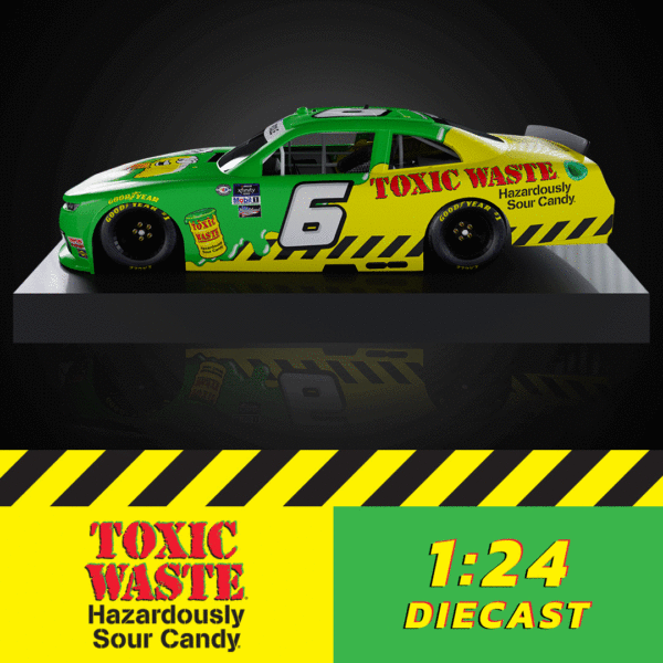 Toxic Waste ® 2023 Diecast with Name on Actual Car