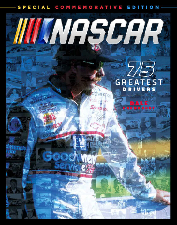 75 Greatest Drivers Magazine Cover Earnhardt