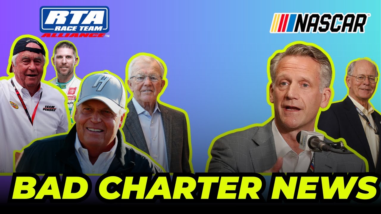 NASCAR Charter Negotiations Break Down, Teams Can Negotiate Elsewhere ...