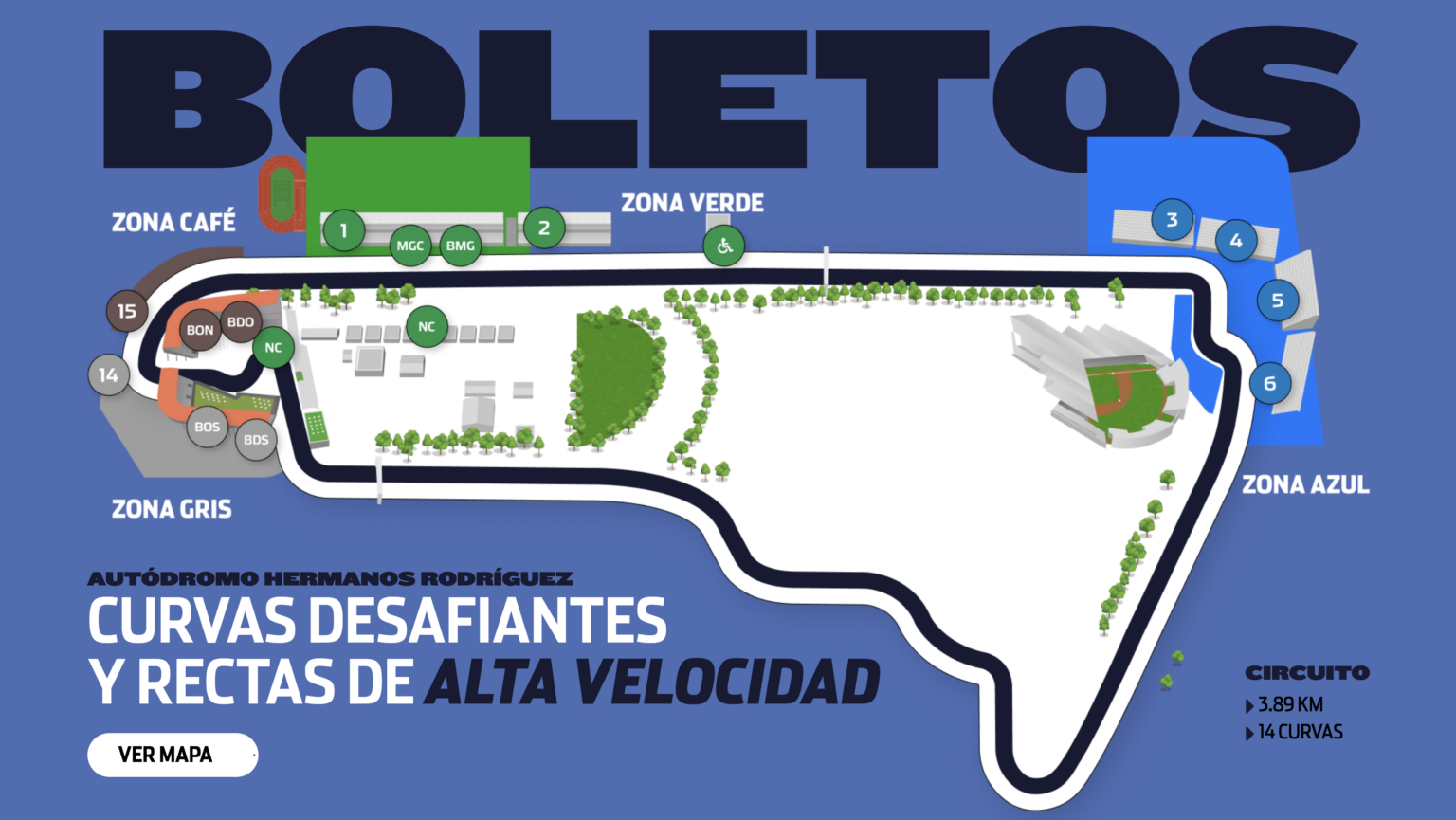 NASCAR Mexico track layout