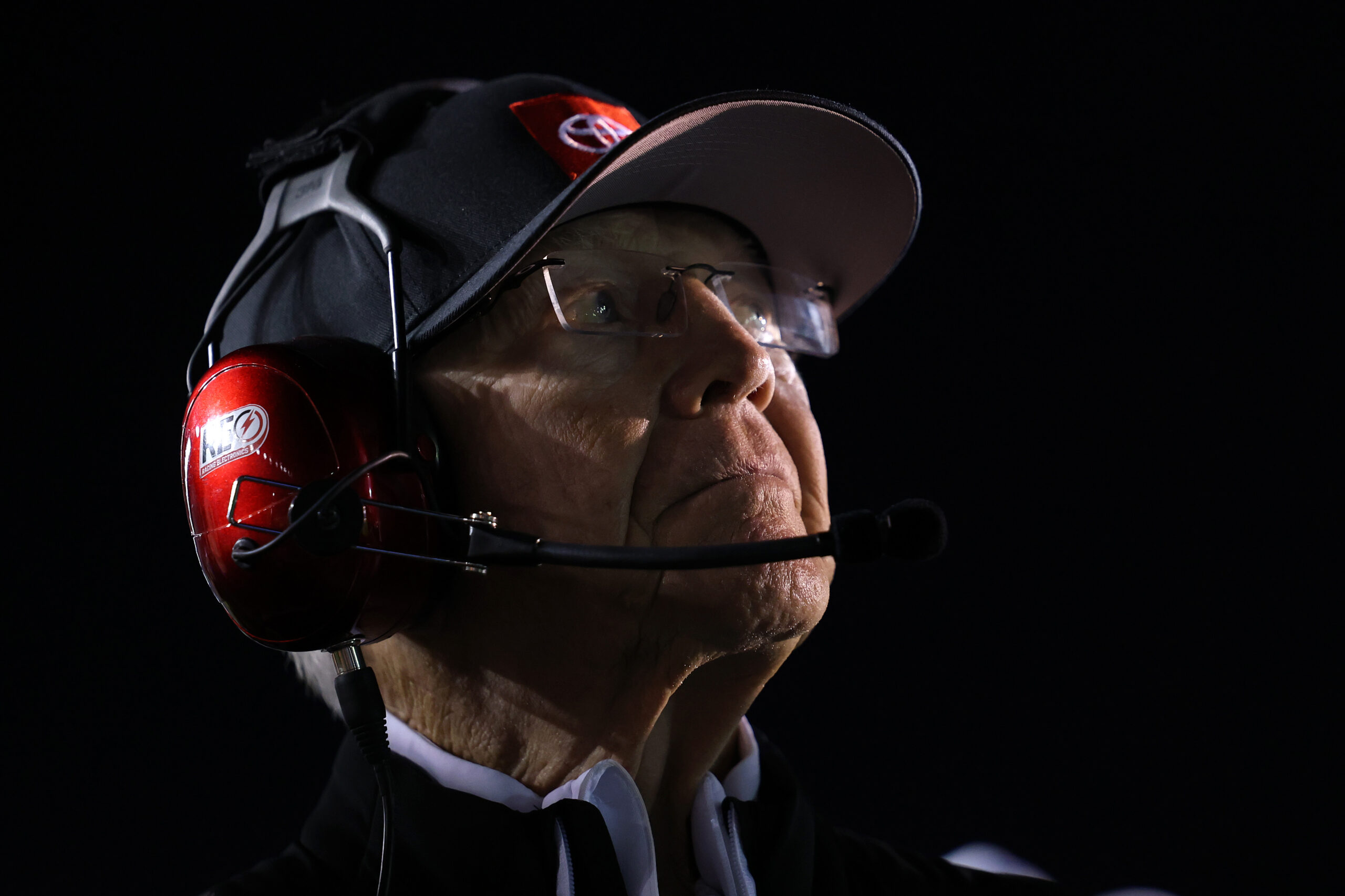 DAYTONA BEACH, FLORIDA - FEBRUARY 11: NASCAR Hall of Famer and JGR team owner, Joe Gibbs looks on during qualifying for the NASCAR Cup Series Daytona 500 at Daytona International Speedway on February 11, 2026 in Daytona Beach, Florida. (Photo by Kevin C. Cox/Getty Images)