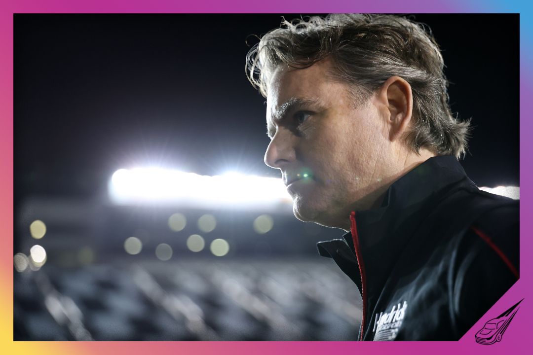 DAYTONA BEACH, FLORIDA - FEBRUARY 11: Jeff Gordon, Vice Chairman of Hendrick Motorsports looks on during qualifying for the NASCAR Cup Series Daytona 500 at Daytona International Speedway on February 11, 2026 in Daytona Beach, Florida. (Photo by Kevin C. Cox/Getty Images)