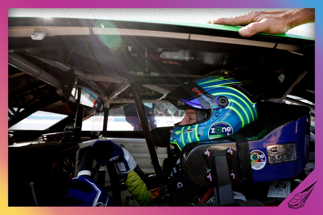 AVONDALE, ARIZONA - MARCH 07: Kyle Busch, driver of the #8 zone Jalapeno Lime Chevrolet, looks on in his car during qualifying for the NASCAR Cup Series Straight Talk Wireless 500 at Phoenix Raceway on March 07, 2026 in Avondale, Arizona. (Photo by Sean Gardner/Getty Images)