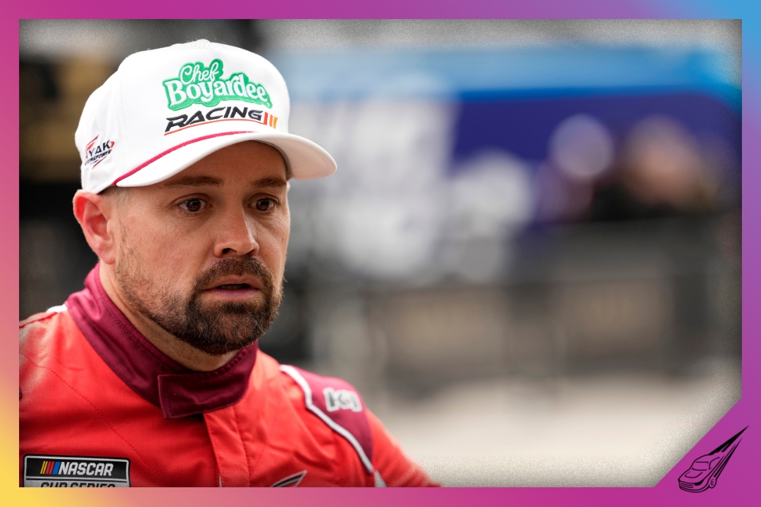 DAYTONA BEACH, FLORIDA - FEBRUARY 11: Ricky Stenhouse Jr., driver of the #47 Chef Boyardee Chevrolet, during practice for the NASCAR Cup Series Daytona 500 at Daytona International Speedway on February 11, 2026 in Daytona Beach, Florida. (Photo by Patrick McDermott/Getty Images)