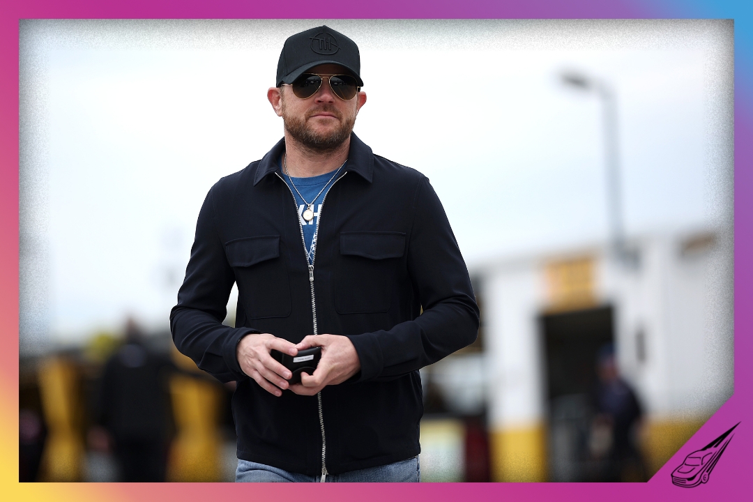 DAYTONA BEACH, FLORIDA - FEBRUARY 11: Trackhouse Racing team owner, Justin Marks walks the grid during practice for the NASCAR Cup Series Daytona 500 at Daytona International Speedway on February 11, 2026 in Daytona Beach, Florida. (Photo by James Gilbert/Getty Images)