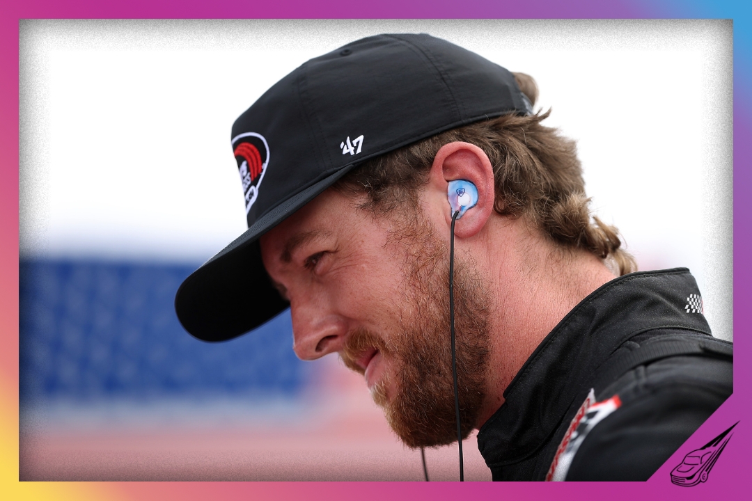 ROCKINGHAM, NORTH CAROLINA - APRIL 03: Cleetus McFarland, driver of the #33 Tommy's Express Car wash Chevrolet, waits on the grid during practice for the NASCAR O'Reilly Auto Parts Series North Carolina Education Lottery 250 Presented by Black's Tire at Rockingham Speedway on April 03, 2026 in Rockingham, North Carolina. (Photo by James Gilbert/Getty Images)