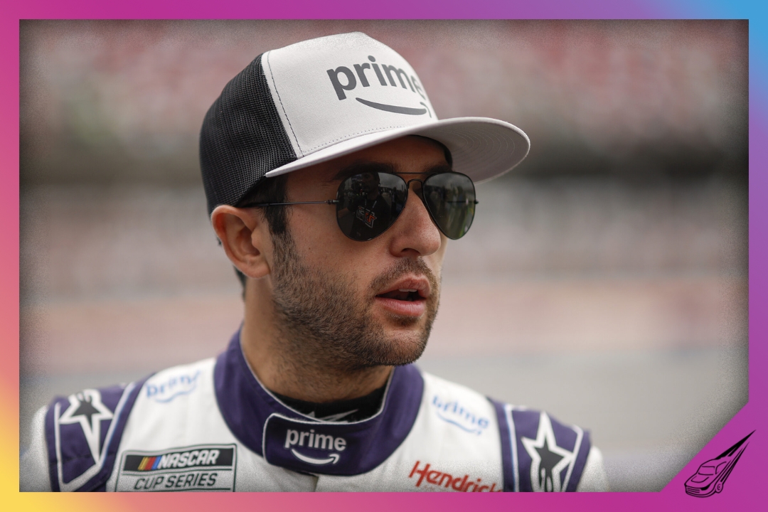 TALLADEGA, ALABAMA - APRIL 26: Chase Elliott, driver of the #9 Amazon Prime Video Chevrolet, looks on during qualifying for the NASCAR Cup Series Jack Link's 500 at Talladega Superspeedway on April 26, 2025 in Talladega, Alabama. (Photo by Sean Gardner/Getty Images)