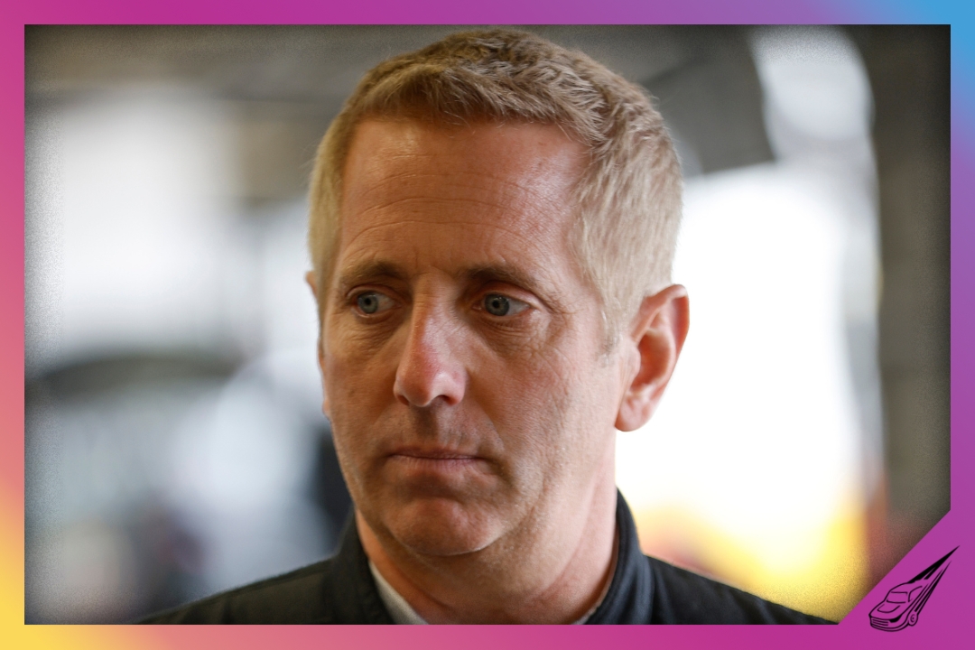 DAYTONA BEACH, FLORIDA - FEBRUARY 19: Greg Biffle, driver of the #44 Grambling State University Chevrolet, waits in the garage area during practice for NASCAR Cup Series 64th Annual Daytona 500 at Daytona International Speedway on February 19, 2022 in Daytona Beach, Florida. (Photo by Chris Graythen/Getty Images)