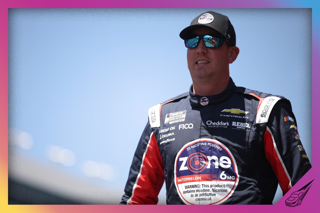 FORT WORTH, TEXAS - MAY 03: Kyle Busch, driver of the #8 zone Watermelon x Circle K Chevrolet, is introduced prior to the NASCAR Cup Series Würth 400 presented by LIQUI MOLY at Texas Motor Speedway on May 03, 2026 in Fort Worth, Texas. (Photo by James Gilbert/Getty Images)