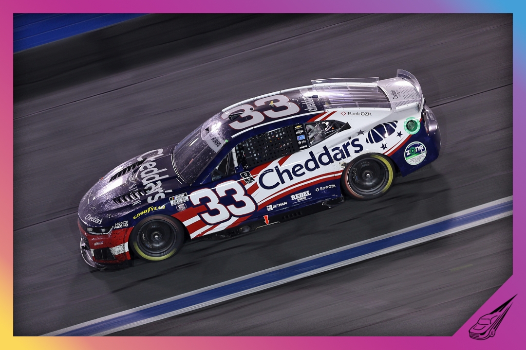 CONCORD, NORTH CAROLINA - MAY 24: Austin Hill, driver of the #33 Cheddar's Scratch Kitchen Chevrolet, drives during the NASCAR Cup Series Coca-Cola 600 at Charlotte Motor Speedway on May 24, 2026 in Concord, North Carolina. (Photo by David Jensen/Getty Images)