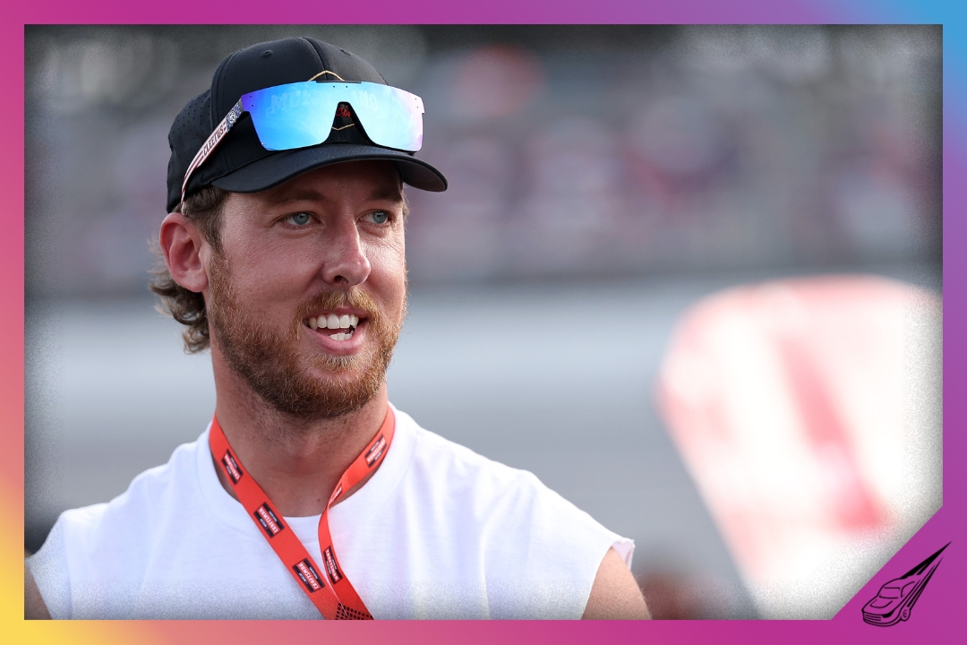 TALLADEGA, ALABAMA - APRIL 24: Cleetus McFarland looks on during qualifying for the NASCAR O'Reilly Auto Parts Series Ag-Pro 300 at Talladega Superspeedway on April 24, 2026 in Talladega, Alabama. (Photo by David Jensen/Getty Images)