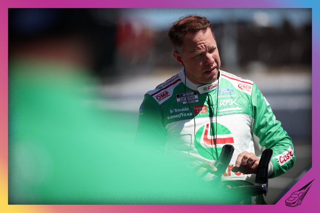 SONOMA, CALIFORNIA - JUNE 27: Brad Keselowski, driver of the #6 Castrol/Les Schwab Ford, prepares to practice for the NASCAR Cup Series Toyota/Save Mart 350 at Sonoma Raceway on June 27, 2026 in Sonoma, California. (Photo by James Gilbert/Getty Images)