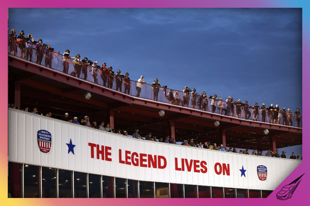 NORTH WILKESBORO, NORTH CAROLINA - MAY 18: A general view of the NASCAR team spotters during the NASCAR Cup Series All-Star Race at North Wilkesboro Speedway on May 18, 2025 in North Wilkesboro, North Carolina. (Photo by David Jensen/Getty Images)