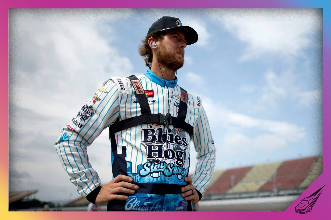 BROOKLYN, MICHIGAN - JUNE 06: Cleetus McFarland, driver of the #4 Circle B Diecast/Comprehensive Chevrolet, looks on during practice for the NASCAR Craftsman Truck Series DQS Solutions & Staffing 250 presented by Precision Vehicle Logistics at Michigan International Speedway on June 06, 2026 in Brooklyn, Michigan. (Photo by Sean Gardner/Getty Images)